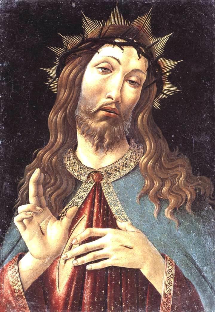 Cristo coroado de espinhos (Sandro Botticelli) - Reprodução com Qualidade Museu