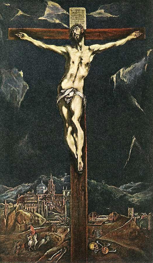 Cristo em agonia na cruz - Replicarte