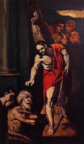 Cristo no Limbo (Paul Cézanne) - Reprodução com Qualidade Museu
