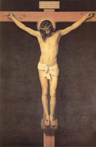 Cristo na cruz (Diego velázquez) - Reprodução com Qualidade Museu