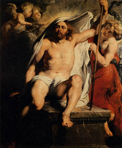 Cristo ressuscitado (Peter Paul Rubens) - Reprodução com Qualidade Museu