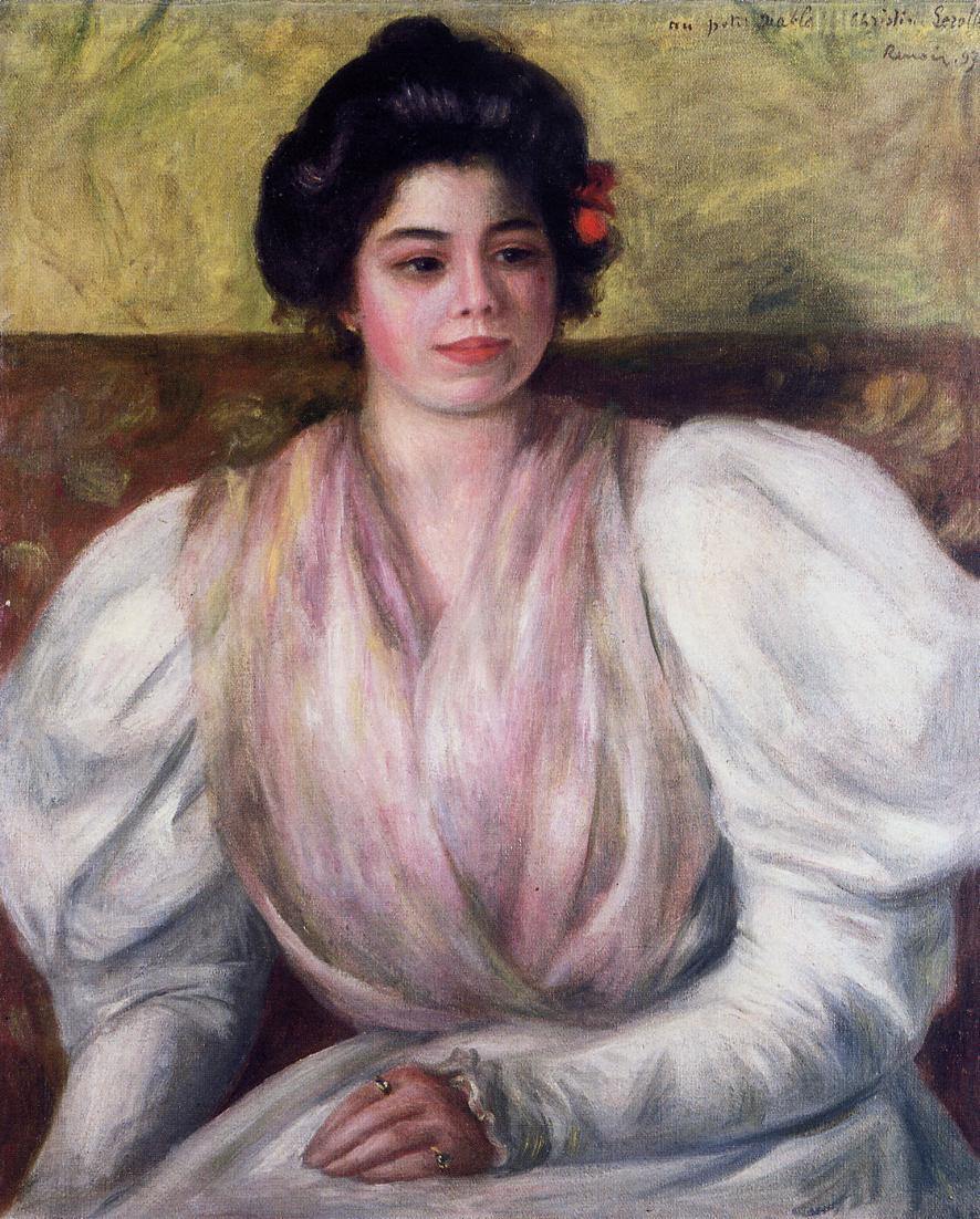 Christine Lerolle (Pierre-Auguste Renoir) - Reprodução com Qualidade Museu