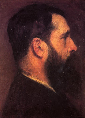 Claude Monet (John Singer Sargent) - Reprodução com Qualidade Museu