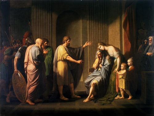Cleombrotus ordenou o banimento por Leônidas II, rei de Esparta - Replicarte