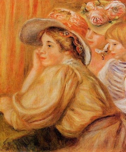 Coco e dois servos (Pierre-Auguste Renoir) - Reprodução com Qualidade Museu
