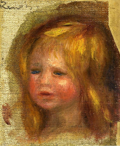 Cocos Head (Pierre-Auguste Renoir) - Reprodução com Qualidade Museu