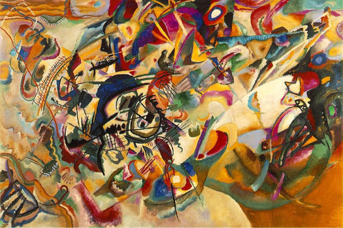 Composição VII (Wassily Kandinsky) - Reprodução com Qualidade Museu