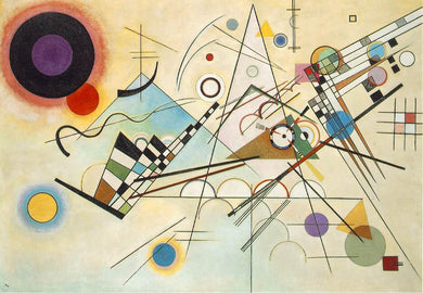 Composição VIII (Wassily Kandinsky) - Reprodução com Qualidade Museu