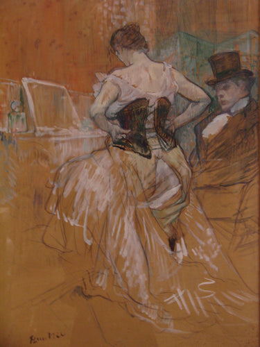 Conquista De Passagem (Henri de Toulouse-Lautrec) - Reprodução com Qualidade Museu