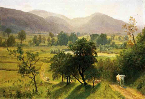 Vale de Conway (Albert Bierstadt) - Reprodução com Qualidade Museu