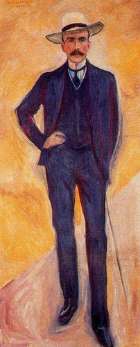 Harry Graf Kessler (Edvard Munch) - Reprodução com Qualidade Museu