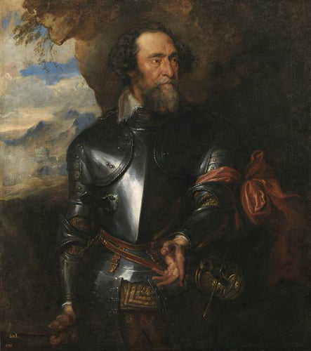 Conde Enrique De Bergh (Anthony van Dyck) - Reprodução com Qualidade Museu