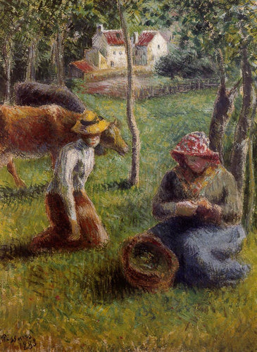 Vaqueiro (Camille Pissarro) - Reprodução com Qualidade Museu