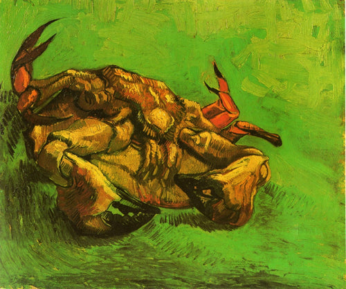 Caranguejo de costas (Vincent Van Gogh) - Reprodução com Qualidade Museu