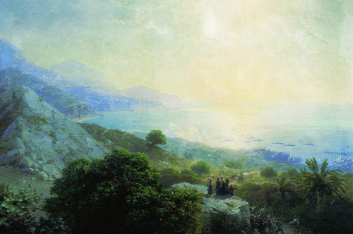Creta (Ivan Aivazovsky) - Reprodução com Qualidade Museu