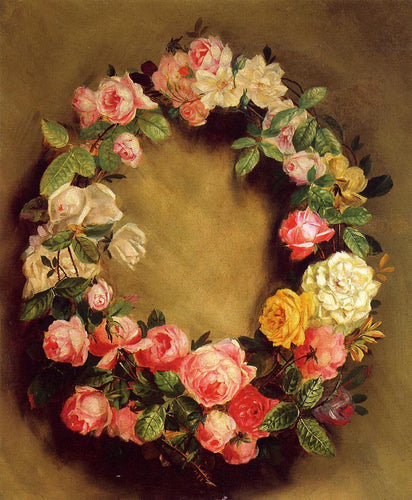 Coroa de rosas (Pierre-Auguste Renoir) - Reprodução com Qualidade Museu