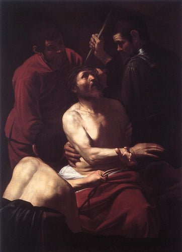 A Coroação de Espinhos (Caravaggio) - Reprodução com Qualidade Museu