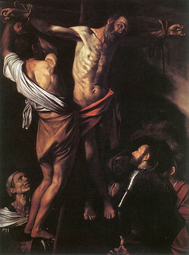 Crucificação de Santo André (Caravaggio) - Reprodução com Qualidade Museu