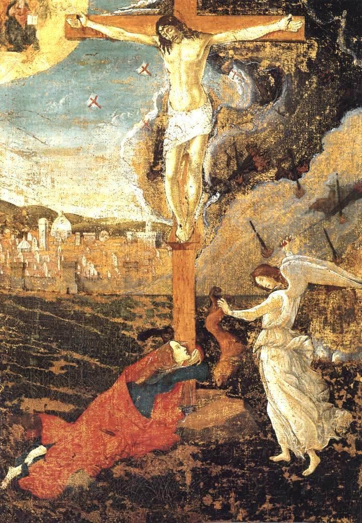 Crucificação (Sandro Botticelli) - Reprodução com Qualidade Museu