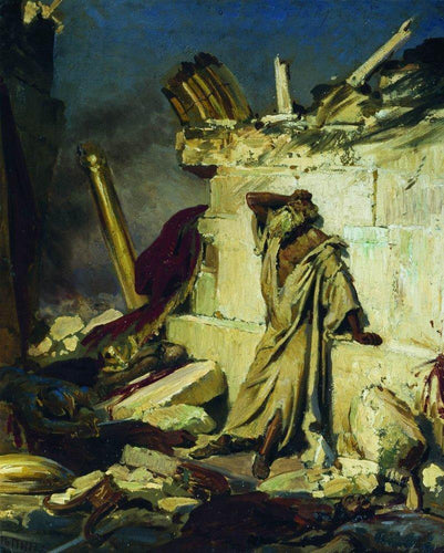 Clamor do Profeta Jeremias sobre as ruínas de Jerusalém