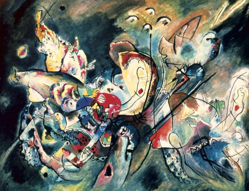 Perturbado (Wassily Kandinsky) - Reprodução com Qualidade Museu