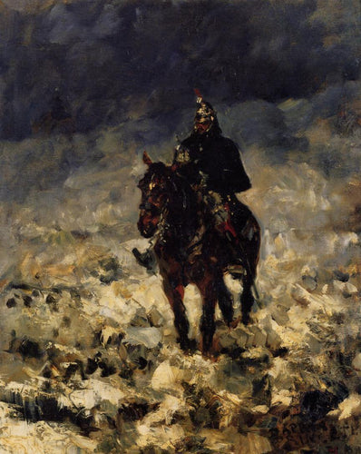 Cuirassier (Henri de Toulouse-Lautrec) - Reprodução com Qualidade Museu