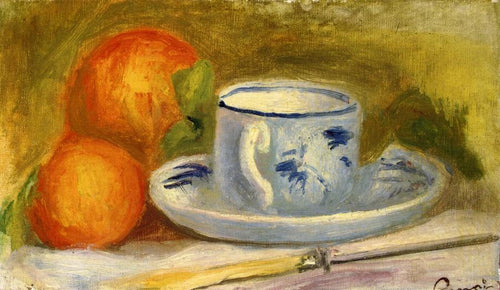 Taça E Laranjas (Pierre-Auguste Renoir) - Reprodução com Qualidade Museu