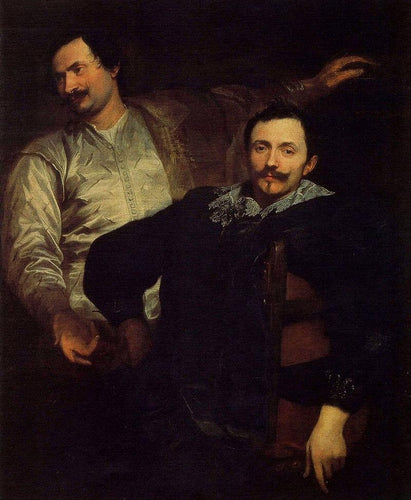 Retrato dos pintores Lucas e Cornelis Wae - Replicarte