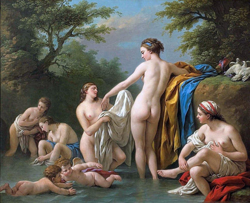 Banho de Vênus e ninfas - Replicarte