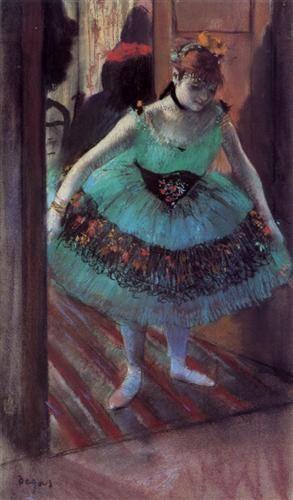 Dançarina saindo do camarim (Edgar Degas) - Reprodução com Qualidade Museu