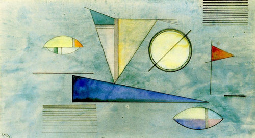 Neblina (Wassily Kandinsky) - Reprodução com Qualidade Museu