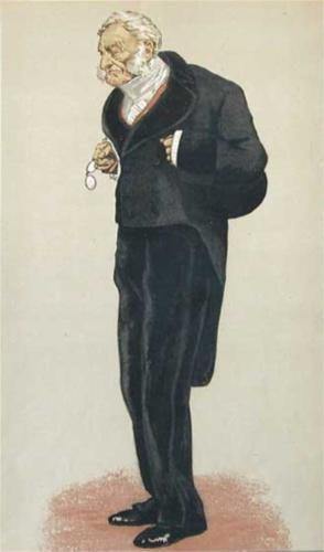 Caricatura de William Bathurst, 5º Earl Bathurst