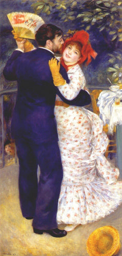 Dança no país (Pierre-Auguste Renoir) - Reprodução com Qualidade Museu