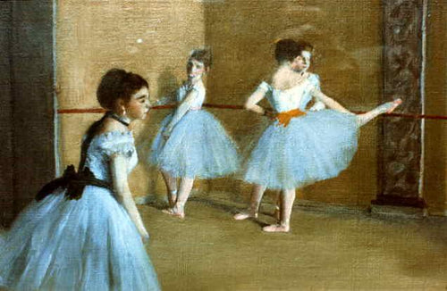 Dança ópera (Edgar Degas) - Reprodução com Qualidade Museu