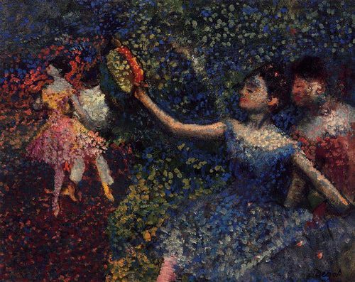 Dançarina e pandeiro (Edgar Degas) - Reprodução com Qualidade Museu