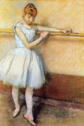 Dancer At The Barre (Edgar Degas) - Reprodução com Qualidade Museu