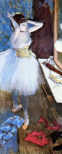Dançarina em seu camarim (Edgar Degas) - Reprodução com Qualidade Museu
