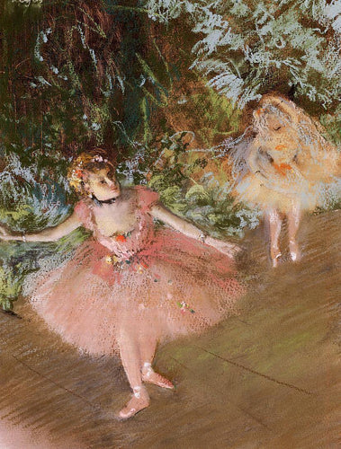 Dançarino no palco (Edgar Degas) - Reprodução com Qualidade Museu