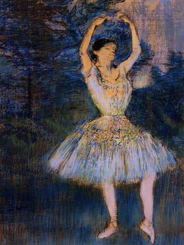 Dançarina com braços levantados (Edgar Degas) - Reprodução com Qualidade Museu