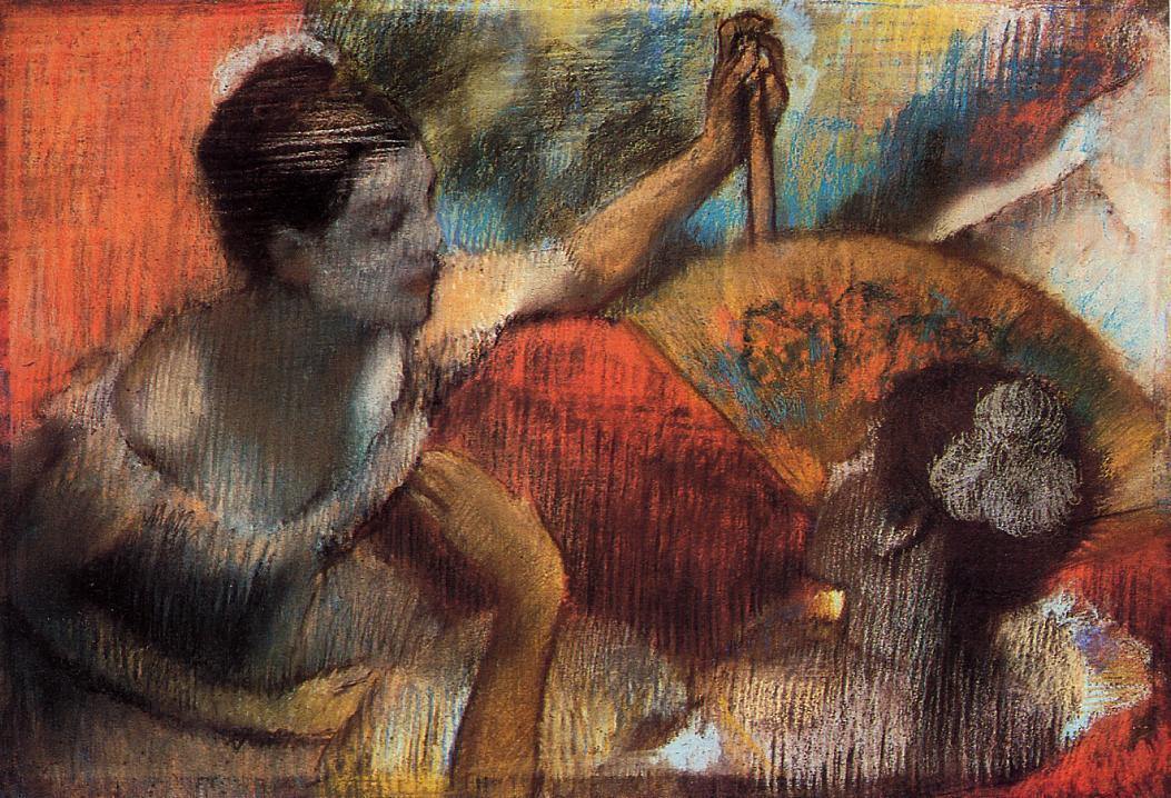Dançarinos em uma caixa (Edgar Degas) - Reprodução com Qualidade Museu