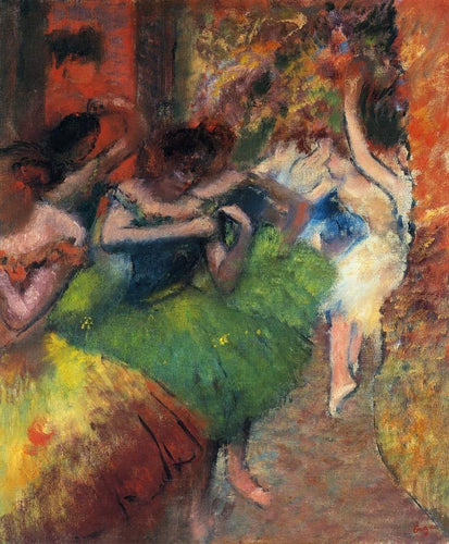 Dançarinos nas asas (Edgar Degas) - Reprodução com Qualidade Museu