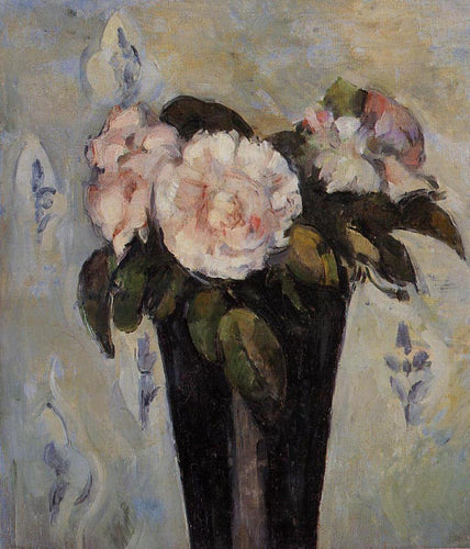 Vaso Azul Escuro (Paul Cézanne) - Reprodução com Qualidade Museu