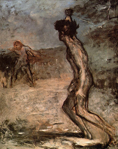 David e Golias (Edgar Degas) - Reprodução com Qualidade Museu