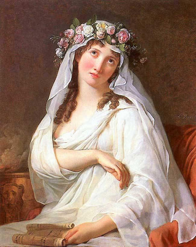 O vestal (Jacques-Louis David) - Reprodução com Qualidade Museu