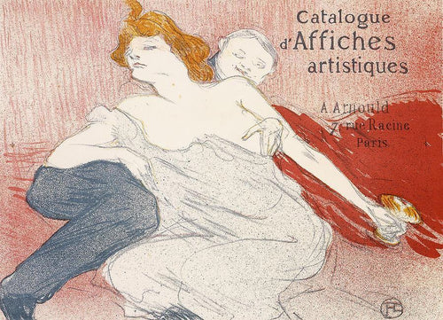 Debauchery - Segundo Andar (Henri de Toulouse-Lautrec) - Reprodução com Qualidade Museu