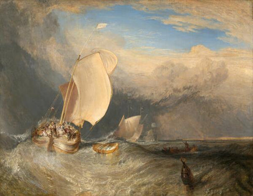 Seascape (Joseph Mallord William Turner) - Reprodução com Qualidade Museu
