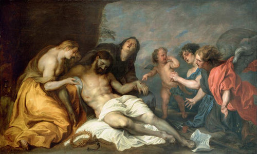 Lamentação sobre o Cristo Morto (Anthony van Dyck) - Reprodução com Qualidade Museu