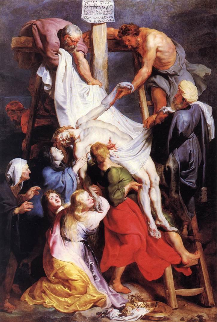 Descida da Cruz (Peter Paul Rubens) - Reprodução com Qualidade Museu