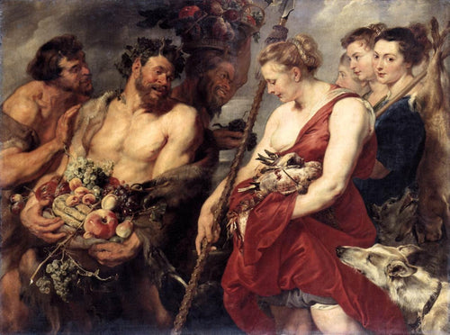 Diana retornando da caça (Peter Paul Rubens) - Reprodução com Qualidade Museu