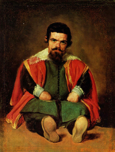 Don Sebastian De Morra (Diego velázquez) - Reprodução com Qualidade Museu